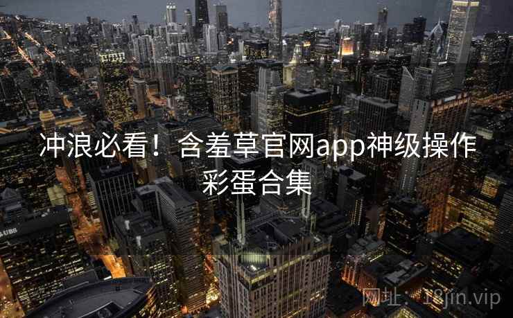 冲浪必看！含羞草官网app神级操作彩蛋合集