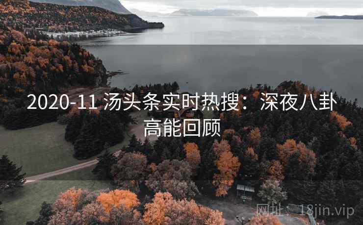2020-11 汤头条实时热搜：深夜八卦高能回顾