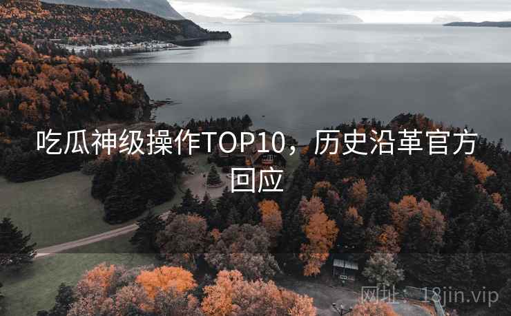 吃瓜神级操作TOP10，历史沿革官方回应