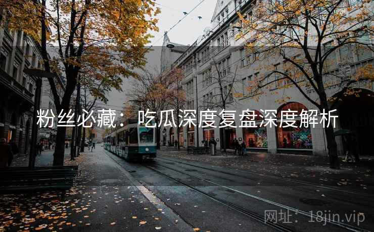 粉丝必藏：吃瓜深度复盘深度解析